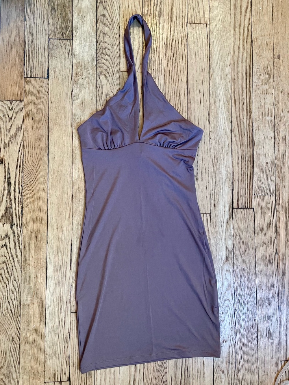 H&M halter bodycon minidress XS